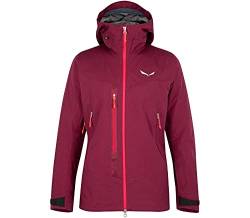 Salewa W Sella Responsive Jacket Rot, Damen Windbreaker, Größe 36 - Farbe Rhodo Red von Salewa