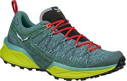 Salewa WS Dropline, Scarpe da Trail Running Donna, Verde (Feld Green/Fluo Coral), 42 EU von Salewa