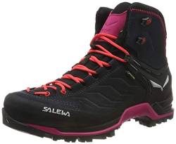 Salewa WS Mountain Trainer Mid Gore-TEX Damen Trekking- & Wanderstiefel, Grau (Asphalt/Sangria), 35 EU von Salewa
