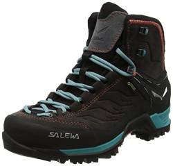 Salewa WS Mountain Trainer Mid Gore-TEX Damen Trekking- & Wanderstiefel, Grau (Magnet/Viridian Green), 35 EU von Salewa