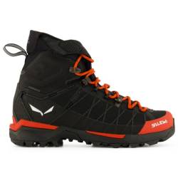 Salewa - Women's Ortles Light Mid Powertex - Bergschuhe Gr 7,5 schwarz von Salewa