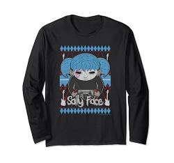 Sally Face Weihnachten Guitar Sally Ugly Sweater Langarmshirt von Sally Face
