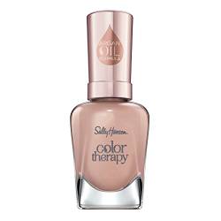 Sally Hansen Color Therapy Nagellack mit Arganöl Re-Nude, Braun, sofort pflegender Farblack mit glänzendem Finish, Nr. 210, 1 x 14 ml von Sally Hansen