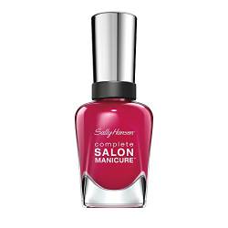 Sally Hansen Complete Salon Manicure Nagellack, Farbe 543, Berry Important, himbeer / magenta, 1er Pack (1 x 15 ml) von Sally Hansen