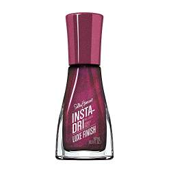 Sally Hansen Insta-Dri Luxe Finish schnell trocknende Nagellack, langlebig, intensive Farbe, 066 The Queens Velvet von Sally Hansen