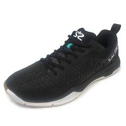 Salming Eagle Indoor Handballschuhe Hallenschuhe schwarz/weiß 1239103-0107, Schuhgröße:42 EU von Salming