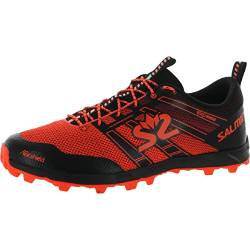 Salming Herren Elements 3 Schuhe, Black-New orange, US 12 von Salming