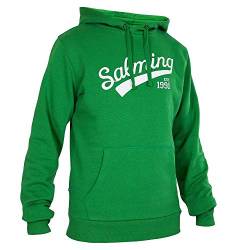 Salming Logo Hoodie Green L von Salming