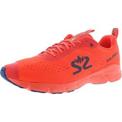 Salming enRoute 3 Schuhe Herren New orange/Moroccan Blue Schuhgröße US 12 | EU 46 2/3 2020 Laufsport Schuhe von Salming