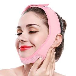 Gesichts Abnehmen Maske,Bandagen abnimmt Gesichts Doppelkinn Sorgfalt Gewichts Verlust Gesichtsgürtel, V Linie Maske Wangen Kinn anhebendes Band, Anti Altern & Gesicht Breathable Kompression von Salmue