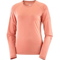 SALOMON Damen T-Shirt CROSS RUN LS TEE W LIGHT MAHOGANY von Salomon