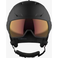 SALOMON ICON LT VISOR Helm 2024 black/pink gold/ruby - S von Salomon