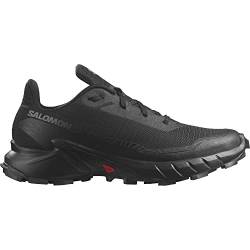 Salomon Alphacross 5 Damen Trailrunningschuhe, Starker Grip, Anhaltender Komfort, Vielseitige Performance, Black, 37 1/3 von Salomon