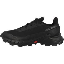 Salomon Alphacross 5 Damen Trailrunningschuhe, Starker Grip, Anhaltender Komfort, Vielseitige Performance, Black, 42 2/3 von Salomon