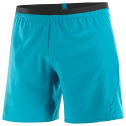 Salomon - Cross 7'' Shorts - Laufshorts Gr XXL türkis von Salomon