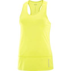 Salomon Damen Cross Run T-Shirt, Schwefelfeder, Klein von Salomon