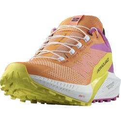 Salomon Damen Sense Ride Trailrunning-Schuhe, Bird Of Paradise White Sulphur Spring, 38 2/3 EU von Salomon