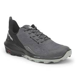 Salomon Herren Outpulse Gore-tex Hiking Shoes for Men Kletterschuh, Magnet/Schwarz/Schmiedeeisen, 48 EU von Salomon