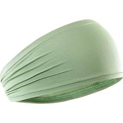 Salomon Sense Unisex-Stirnband, Leicht, Schnell Trocknend und Leicht Wärmend, Grün, Einheitsgröße von Salomon