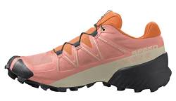 Salomon Speedcross 5 Damen Trail Running Schuhe, Grip, Stabilität, Passform, Blooming Dahlia, 40 2/3 von Salomon