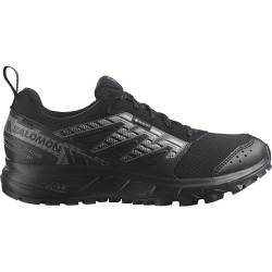 Salomon Wander Gore-Tex Damen Trail Running Wasserdichte Schuhe, Outdoor-bereit, Komfort durch Dämpfung, Sicherer Fußhalt, Black, 36 2/3 von Salomon