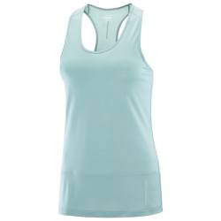 Salomon - Women's Cross Run Tank - Tank Top Gr L türkis von Salomon