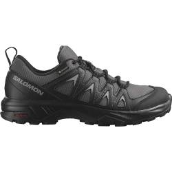 Salomon X Braze Gore-Tex Damen Wander Wasserdichte Schuhe, Hiking-Basics, Sportliches Design, Vielseitiger Einsatz, Magnet, 40 2/3 von Salomon