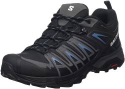 Salomon X Ultra Pioneer Gore-Tex Herren Wanderschuhe, Alle Wetterbedingungen, Sicherer Fußhalt, Stabil und gedämpft, Black, 42 von Salomon