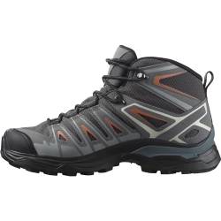 Salomon X Ultra Pioneer Mid Gore-Tex Damen Wasserdichte Wanderschuhe, Alle Wetterbedingungen, Sicherer Fußhalt, Stabil und gedämpft, Magnet, 41 1/3 von Salomon