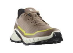 Trailrunningschuh SALOMON "ALPHACROSS 5" Gr. 45, braun Schuhe Damen Outdoor-Schuhe von Salomon