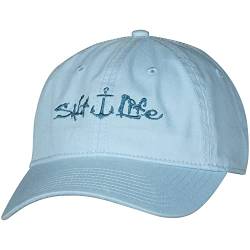Salt Life Damen Signature Anchor Hat Mütze, luftiges Blau, One Size von Salt Life