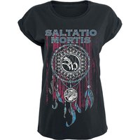 Saltatio Mortis T-Shirt - Dreamcatcher - S bis XXL - für Damen - Größe S - schwarz  - Lizenziertes Merchandise! von Saltatio Mortis