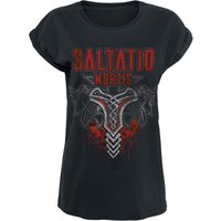 Saltatio Mortis T-Shirt - Viking Logo - S bis 3XL - für Damen - Größe M - schwarz  - Lizenziertes Merchandise! von Saltatio Mortis