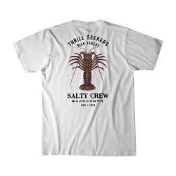 Salty Crew Bugging Out SS Tee, Weiss/opulenter Garten, L von Salty Crew