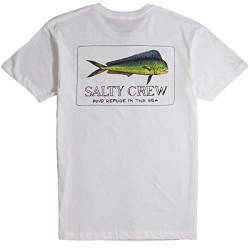 Salty Crew El Dorado Herren-T-Shirt, kurzärmelig, Weiss/opulenter Garten, XX-Large von Salty Crew