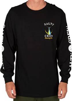 Salty Crew Tailed Mens Long Sleeve T-Shirt Medium Black von Salty Crew