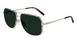 Salvatore Ferragamo Unisex SF278S 47354 Sunglasses, 717 Shiny Gold, 60 von Salvatore Ferragamo