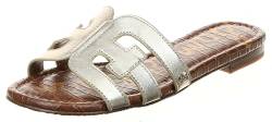 Sam Edelman Damen Bay Flache Sandale, Geschmolzenes Gold, 35.5 EU von Sam Edelman