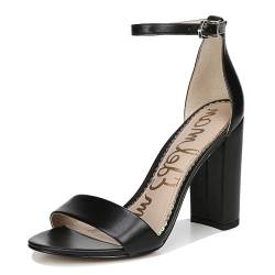 Sam Edelman Damen Yaro Classicyaro Kleid Sandale, Schwarzes Leder, 39 EU von Sam Edelman