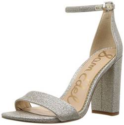 Sam Edelman Damen Yaro Kleid Sandale, Hellgold Glam Mesh, 41.5 EU von Sam Edelman