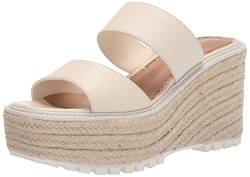 Sam Edelman Luca Damen Espadrille Keilsandalen, Weiß (Modernes Elfenbein), 41 EU von Sam Edelman