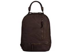 Cityrucksack SAMANTHA LOOK Gr. B/H/T: 27 cm x 36 cm x 13 cm, braun Rucksäcke von Samantha Look