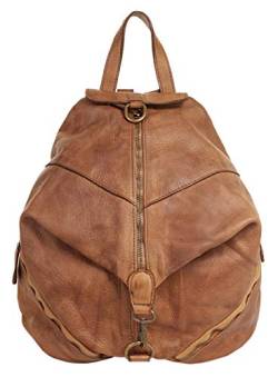 Samantha Look Rucksack Echt Leder cognac Damen - 020015 von Samantha Look