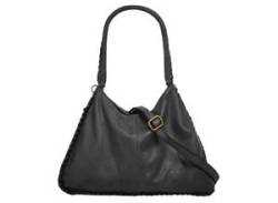 Shopper SAMANTHA LOOK Gr. B/H/T: 34 cm x 24 cm x 9 cm onesize, grau Damen Taschen Handtaschen von Samantha Look