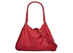 Shopper SAMANTHA LOOK Gr. B/H/T: 34 cm x 24 cm x 9 cm onesize, rot Damen Taschen Handtaschen von Samantha Look