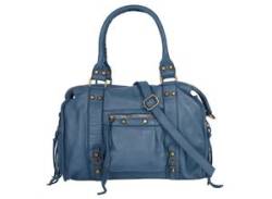 Shopper SAMANTHA LOOK Gr. B/H/T: 34 cm x 27 cm x 12 cm onesize, blau Damen Taschen Handtaschen von Samantha Look