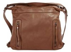 Shopper SAMANTHA LOOK Gr. B/H/T: 34 cm x 31 cm x 15 cm onesize, braun (cognac) Damen Taschen Handtaschen von Samantha Look