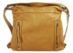 Shopper SAMANTHA LOOK Gr. B/H/T: 34 cm x 31 cm x 15 cm onesize, gelb Damen Taschen Handtaschen von Samantha Look