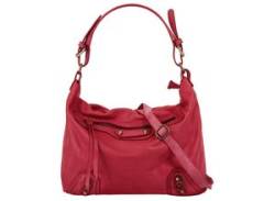 Shopper SAMANTHA LOOK Gr. B/H/T: 35 cm x 32 cm x 12 cm onesize, rot Damen Taschen Handtaschen von Samantha Look