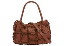 Shopper SAMANTHA LOOK Gr. B/H/T: 37 cm x 25 cm x 14 cm onesize, braun (cognac) Damen Taschen Handtaschen von Samantha Look